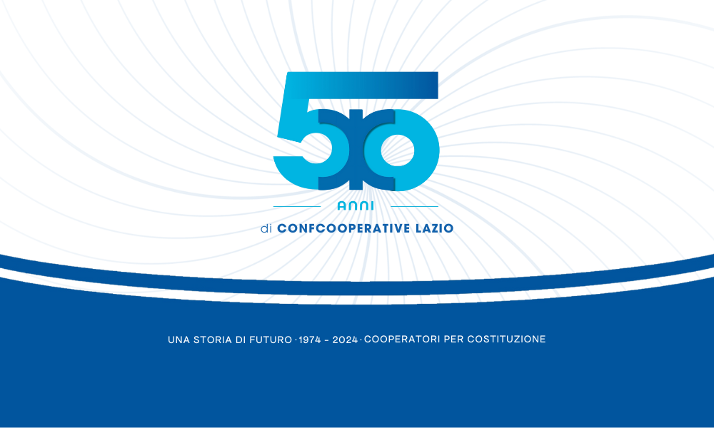 Buon compleanno Confcooperative Lazio! Compie 50 anni la voce delle imprese sociali del territorio