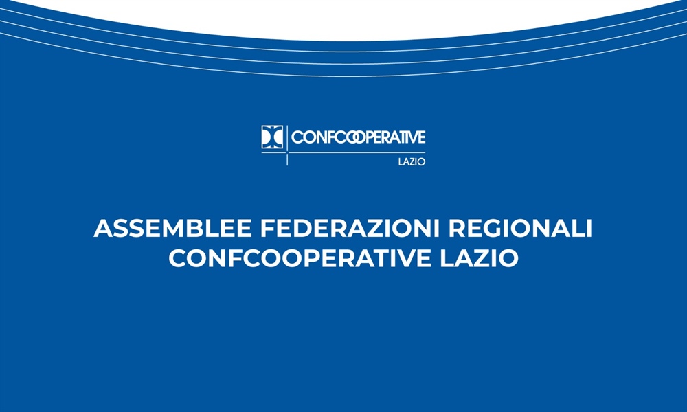 Al via la stagione assembleare di Confcooperative Lazio