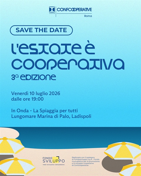 "L'estate è cooperativa" - Terza edizione