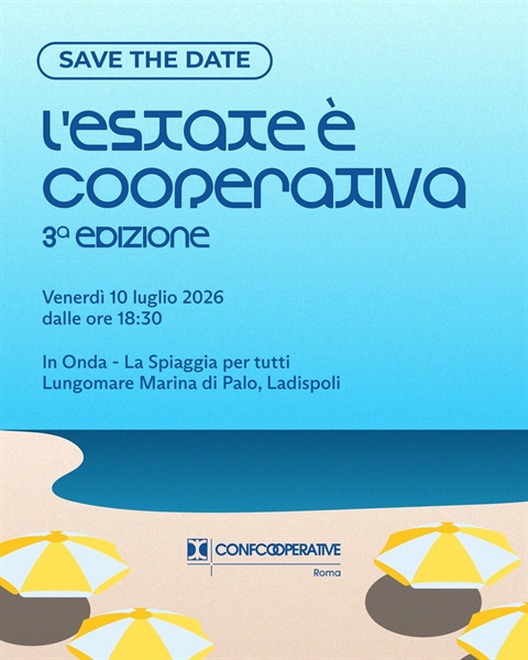 "L'estate è cooperativa" - Terza edizione